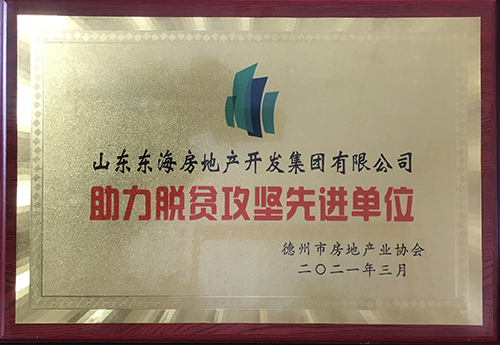 助力脫貧攻堅先進單位